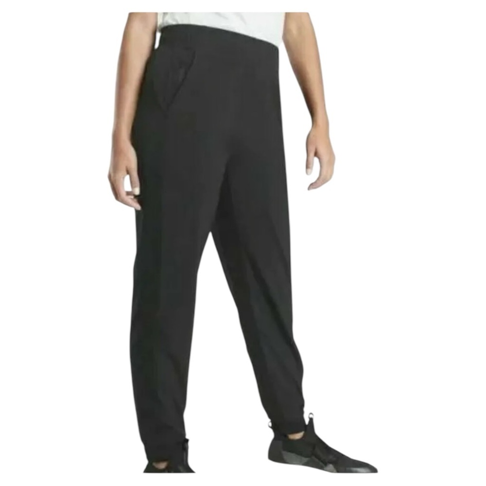 ATHLETA Brooklyn Jogger Lightweight Travel Pants Black Womens Size 26 Ankle NWT
